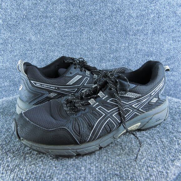 ASICS Women's Venture 7 Sneaker Black Synthetic Size 10M Gently‎ Used 2025 - Picture 1 of 7